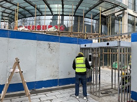 襄陽西城區(qū)政務(wù)服務(wù)中心工地395實(shí)名制門禁