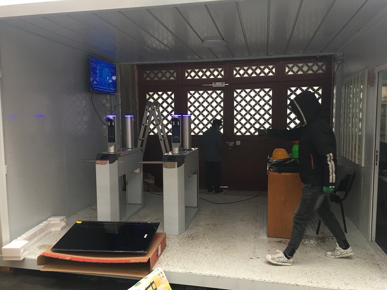 福建中央黨校研究生院門禁閘機(jī)通道工程